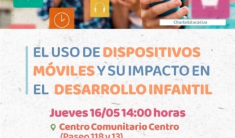 CHARLA ABIERTA A LA COMUNIDAD SOBRE EL USO DE MVILES EN INFANCIAS